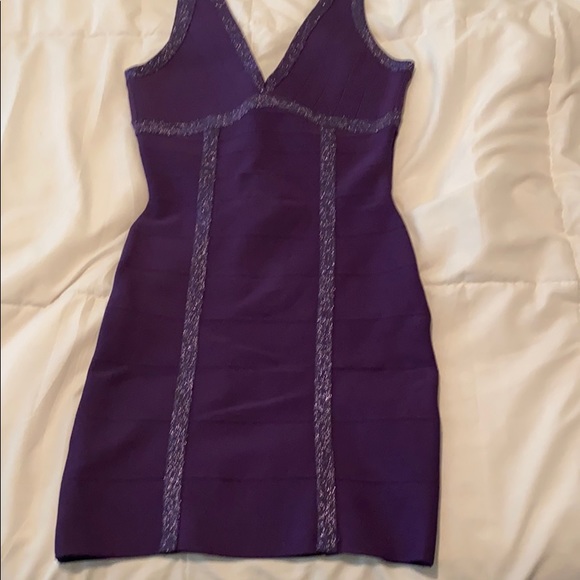 Purple Party Dress - Picture 3 of 5